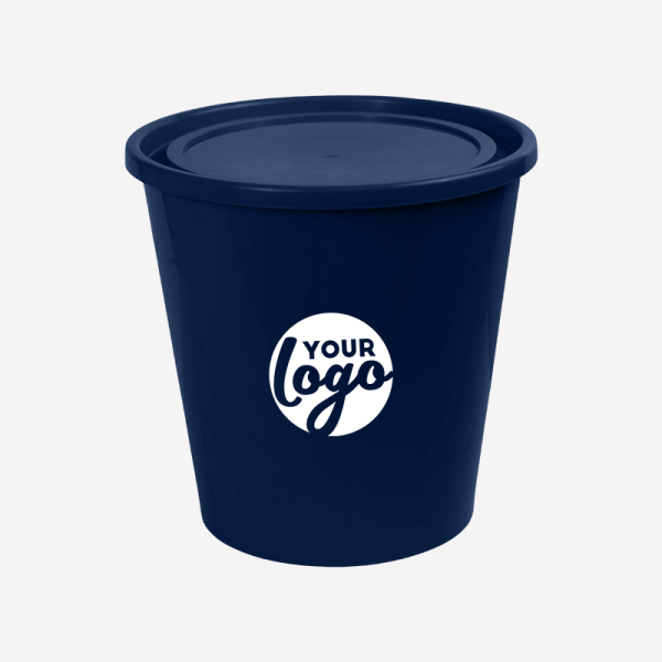 REF 1699 STORAGE BUCKET WITH LID NAVY BLUE 2