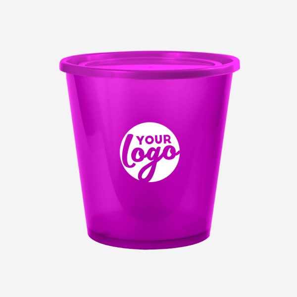 REF 1701 STORAGE BUCKET WITH LID 3 LITRE CLEAR GRAPE 2
