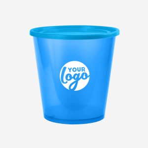 Storage Bucket with Lid - Clear