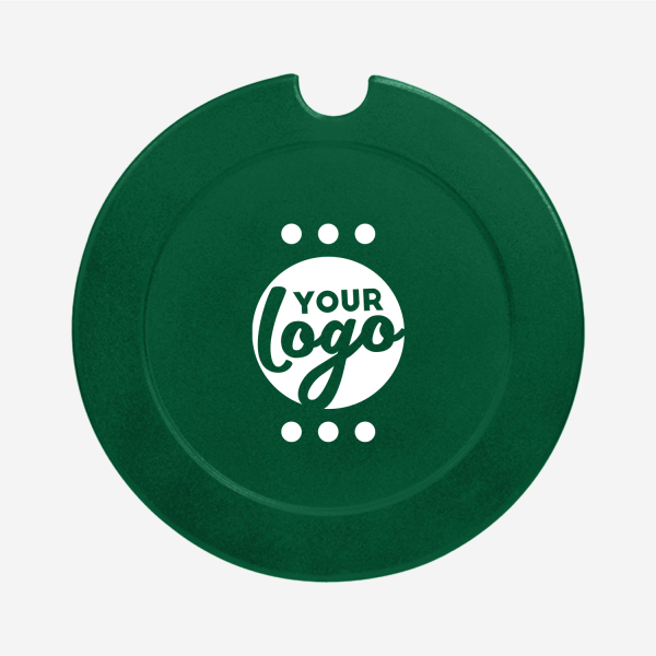 REF 313 LICENSE DISC HOLDER LARGE BOTTLE GREEN WITH PAD