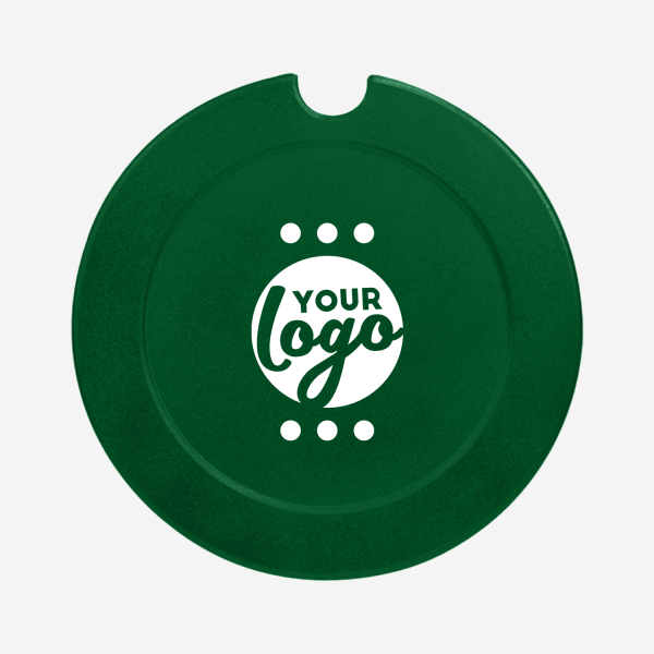 REF 313 LICENSE DISC HOLDER LARGE SOLID PAD EMERALD GREEN