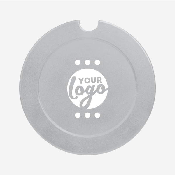 REF 313 LICENSE DISC HOLDER LARGE SOLID PAD GRAY