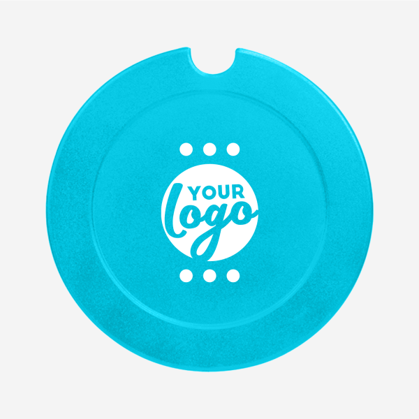 REF 313 LICENSE DISC HOLDER LARGE SOLID PAD TURQUOISE