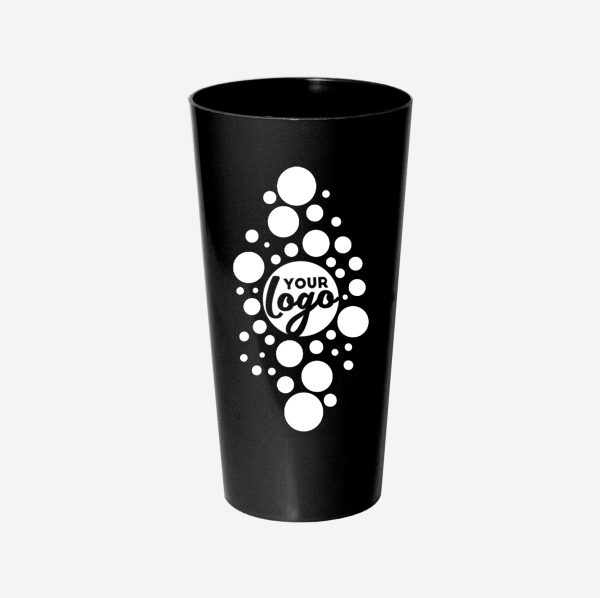 REF 4866PP TUMBLER SOLID SILKSCREEN BLACK