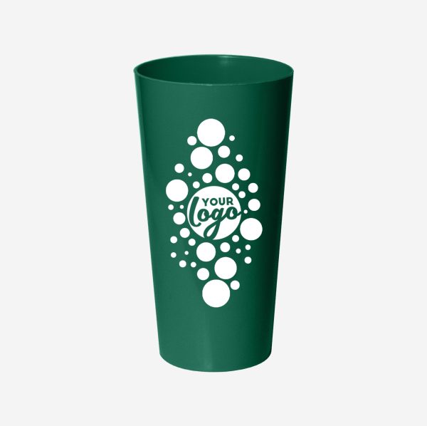 REF 4866PP TUMBLER SOLID SILKSCREEN BOTTLE GREEN