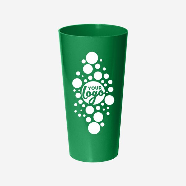 REF 4866PP TUMBLER SOLID SILKSCREEN EMERALD GREEN