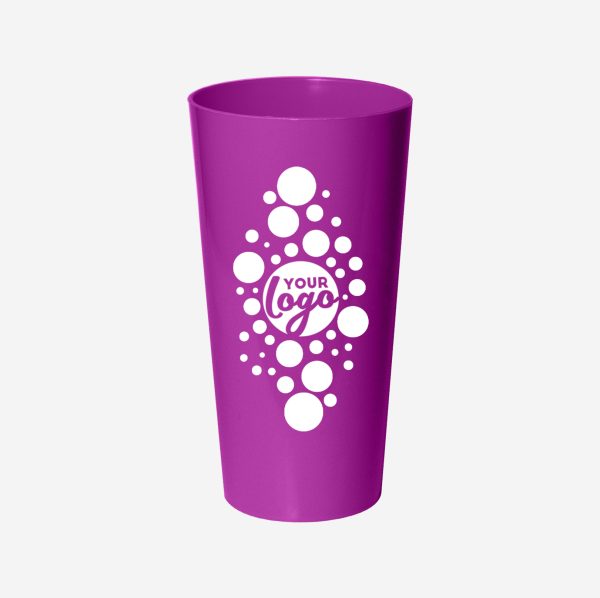 REF 4866PP TUMBLER SOLID SILKSCREEN GRAPE