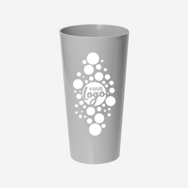 REF 4866PP TUMBLER SOLID SILKSCREEN GRAY