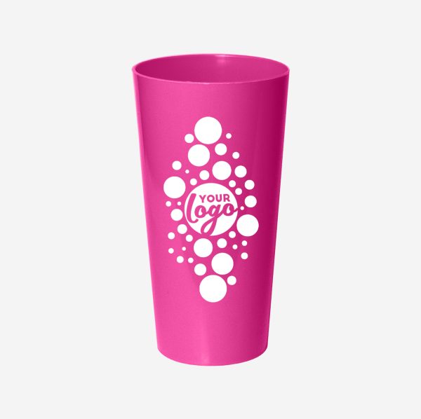 REF 4866PP TUMBLER SOLID SILKSCREEN MAGENTA