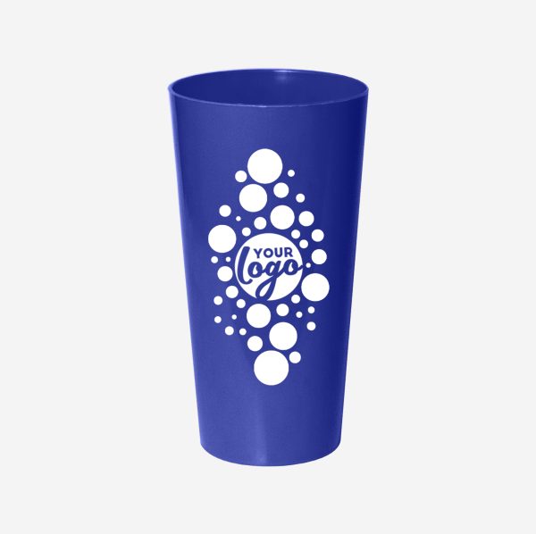 REF 4866PP TUMBLER SOLID SILKSCREEN ROYAL BLUE