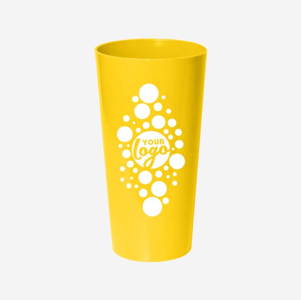 REF 4866PP TUMBLER SOLID SILKSCREEN YELLOW