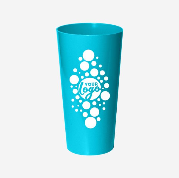 REF 486PP TUMBLER 600ML SOLID SILKSCREEN TURQUOISE 1