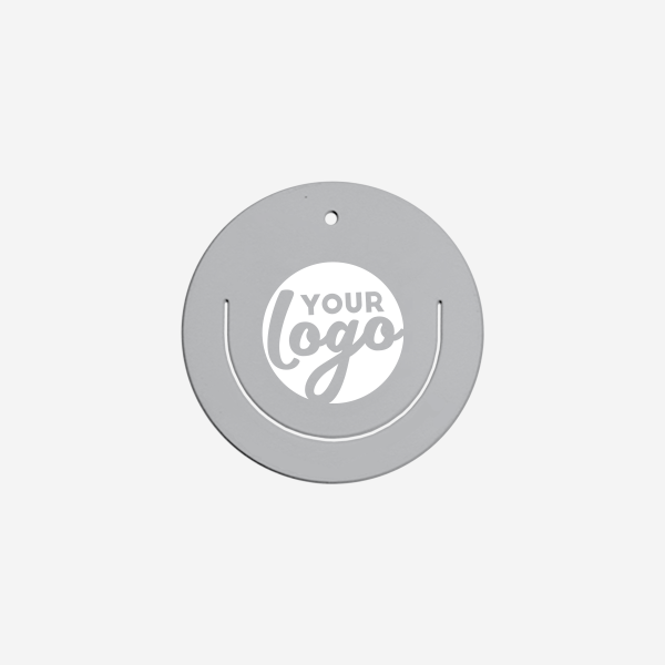 REF 546 PAPER CLIP ROUND WITH SMILE GRAY 1