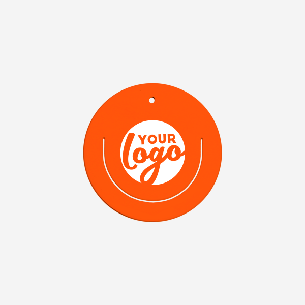 REF 546 PAPER CLIP ROUND WITH SMILE ORANGE 1