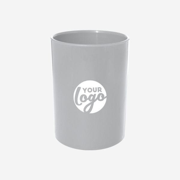 REF 587PP PENCIL CUP PAD PRINT GRAY