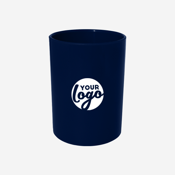 REF 587PP PENCIL CUP PAD PRINT NAVY BLUE