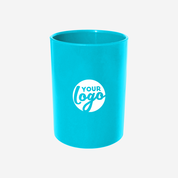 REF 587PP PENCIL CUP PAD PRINT TURQUOISE