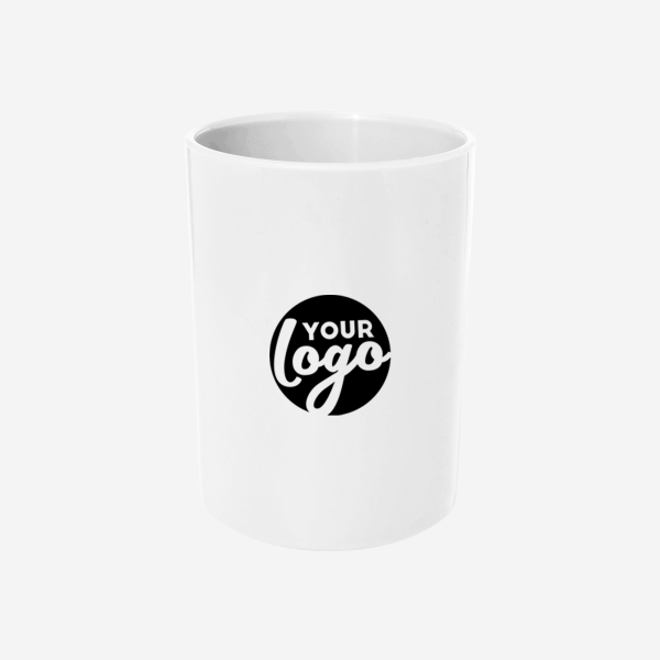 REF 587PP PENCIL CUP PAD PRINT WHITE