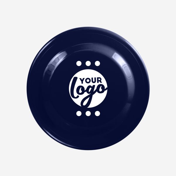 Ref 745 Large Frisbee for Dogs Navy Blue Screen