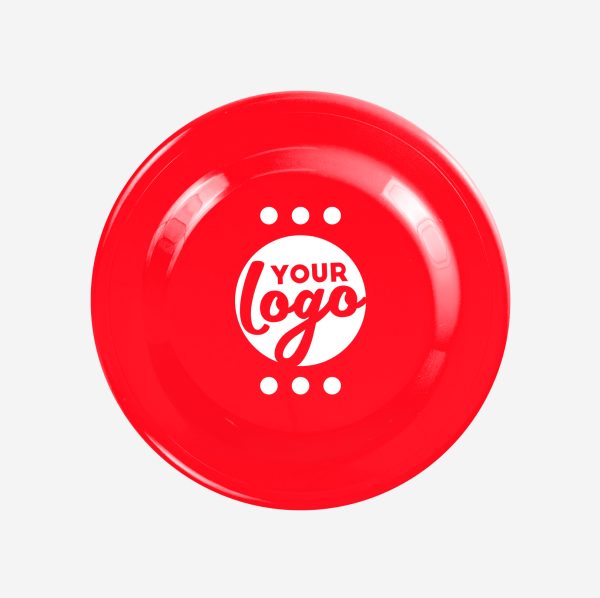 Ref 745 Large Frisbee for Dogs Red Screen