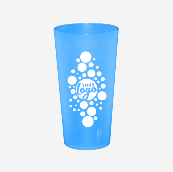 Matt Heavy Tumbler 600ml - Frosted 1 matt tumbler large 600ml matt finish clear screen turquoise