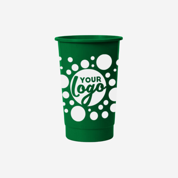 ref 1777 p c tumbler 350ml solid silkscreen emerald green