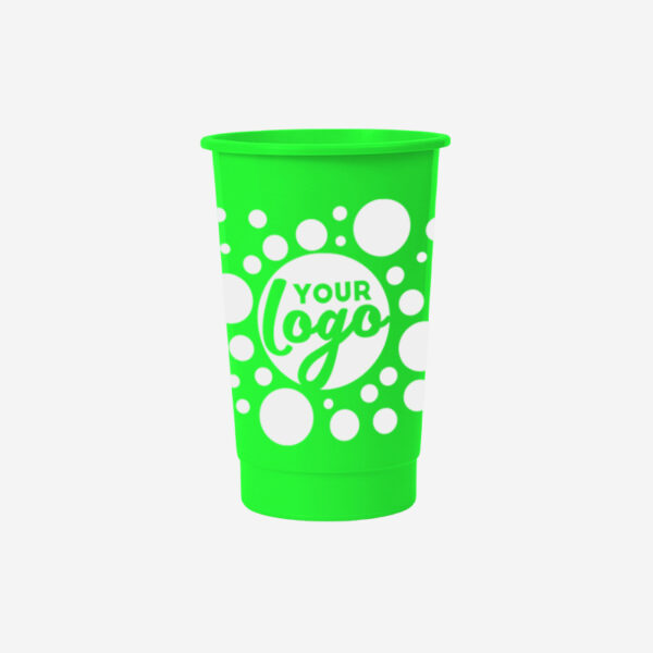 ref 1777 p c tumbler 350ml solid silkscreen lime green
