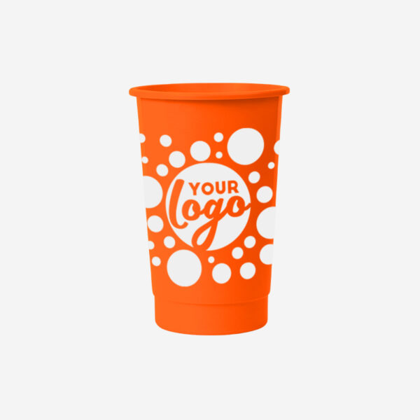 ref 1777 p c tumbler 350ml solid silkscreen orange
