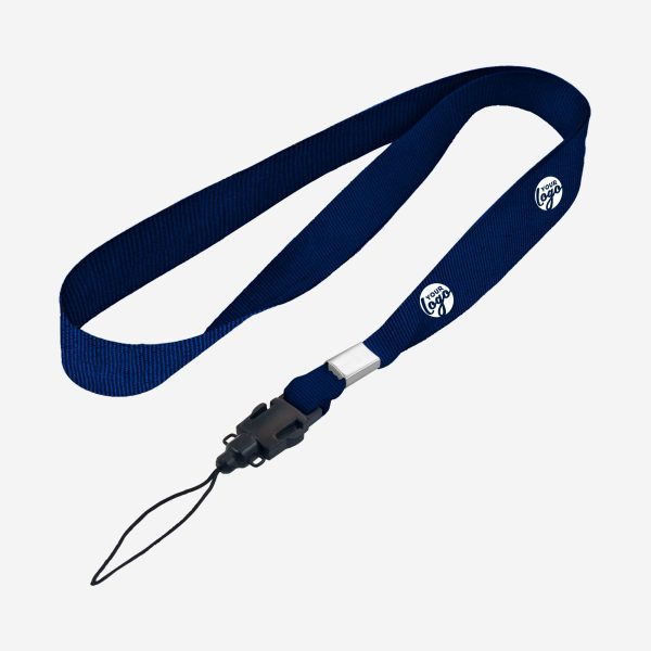LANYARD CELLPHONE ATTACHMENT ONE SIDE NAVY BLUE