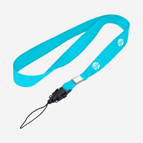 LANYARD CELLPHONE ATTACHMENT ONE SIDE TURQUOISE