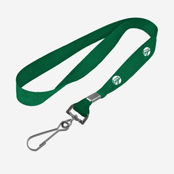 LANYARD SWIVEL HOOK ONE SIDED BOTTLE GREEN