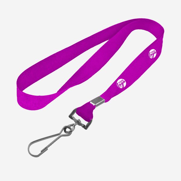 LANYARD SWIVEL HOOK ONE SIDED GRAPE
