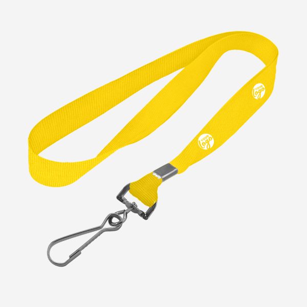 LANYARD SWIVEL HOOK ONE SIDED YELLOW