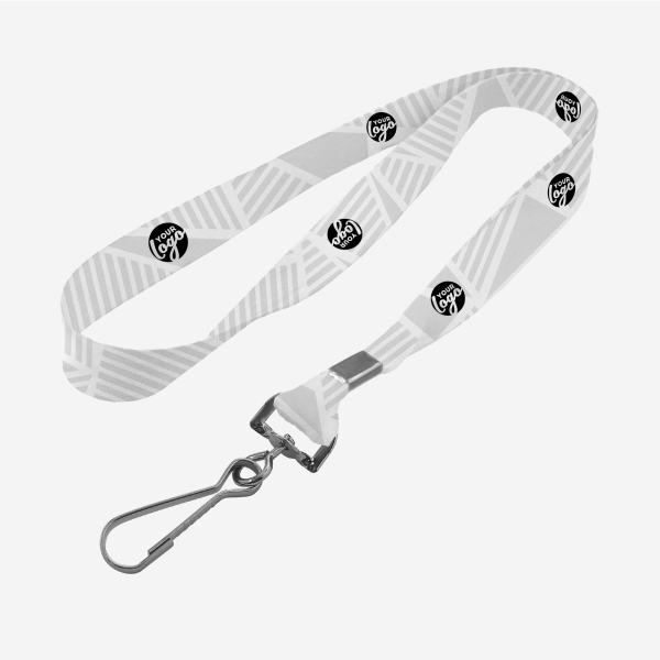 Dye Sublimation Lanyard - Swivel Hook 1 LANYARD SWIVEL HOOK TWO SIDE