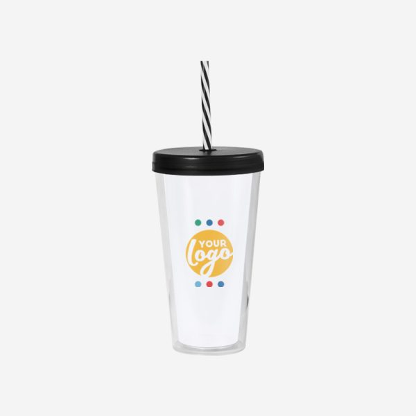 REF 1125PS Candy Travel Cup Double Wall Black