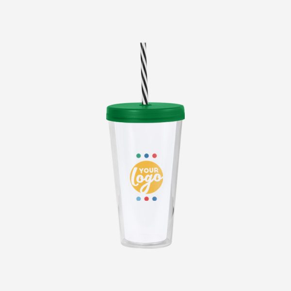REF 1125PS Candy Travel Cup Double Wall Emerald Green