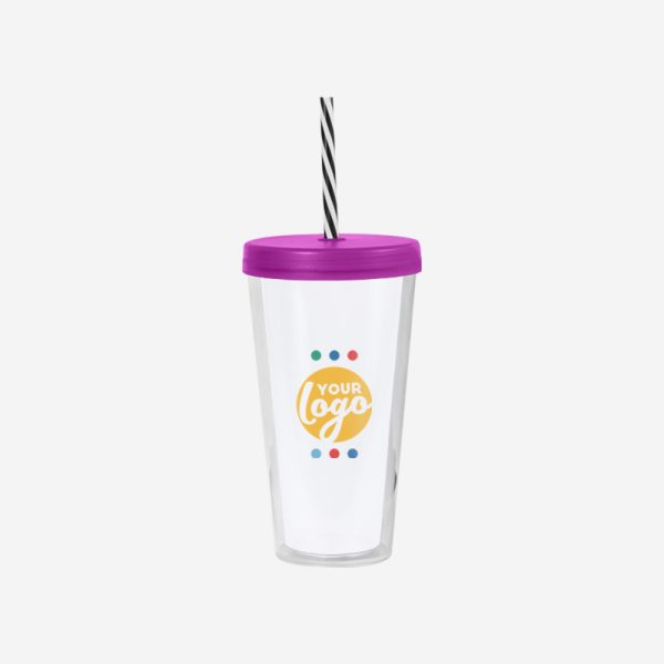 REF 1125PS Candy Travel Cup Double Wall Grape