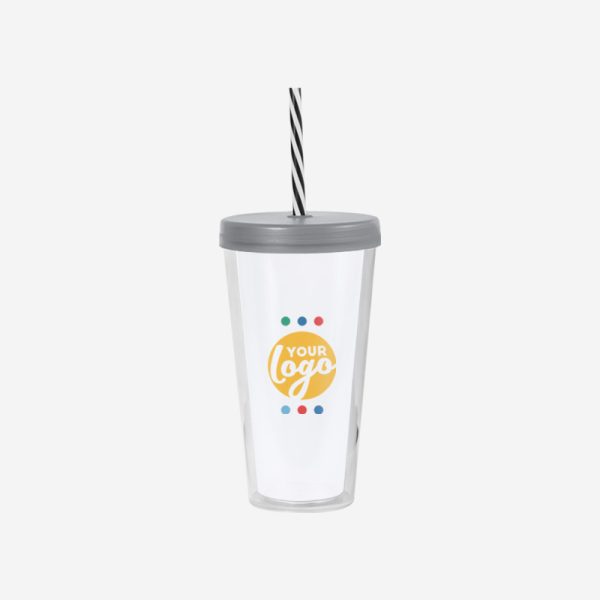 REF 1125PS Candy Travel Cup Double Wall Gray