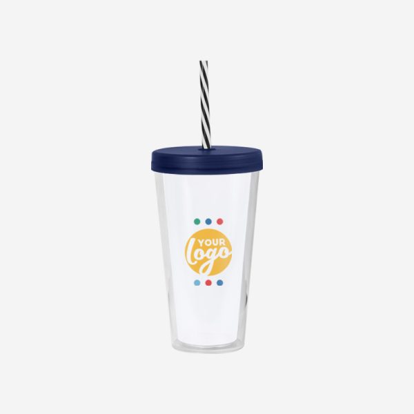 REF 1125PS Candy Travel Cup Double Wall Navy Blue