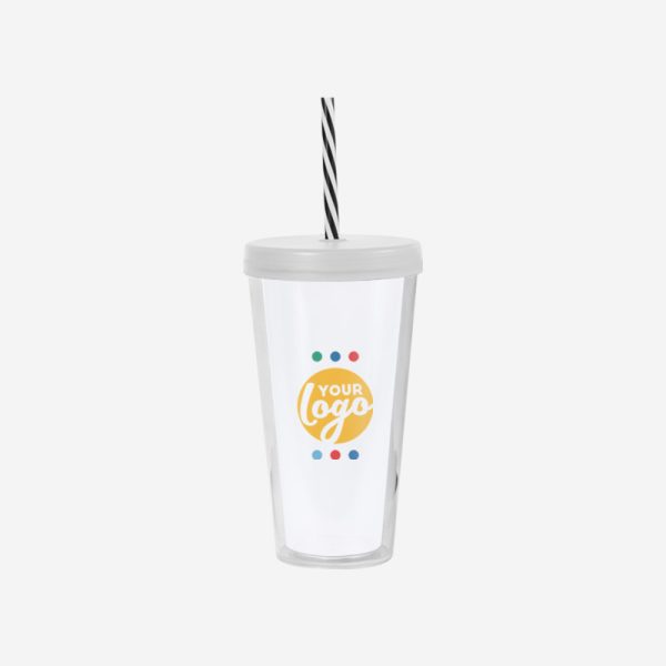 REF 1125PS Candy Travel Cup Double Wall White 1