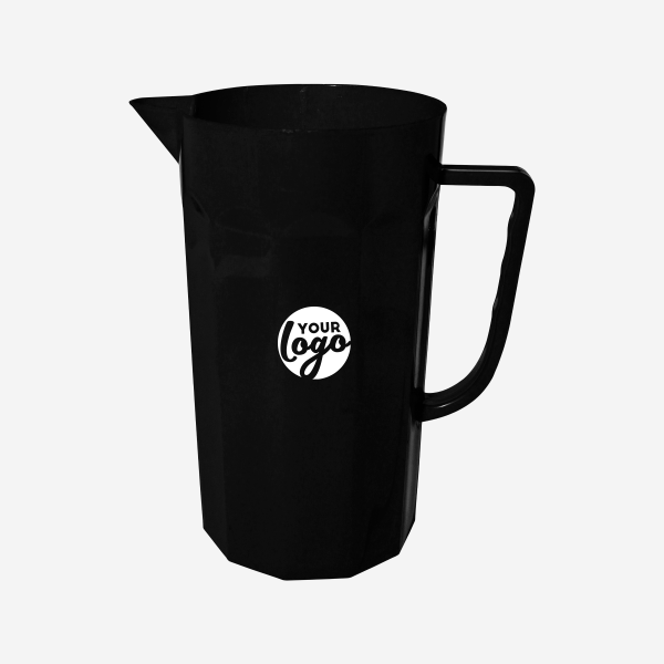 REF 1304 LUMO JUG PP SOLID 1.25 litre without lid BLACK 2