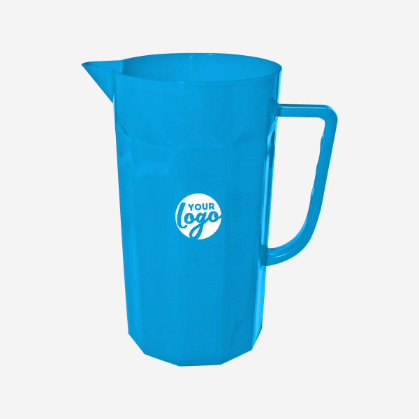 REF 1304 LUMO JUG PP SOLID 1.25 litre without lid CYAN 2