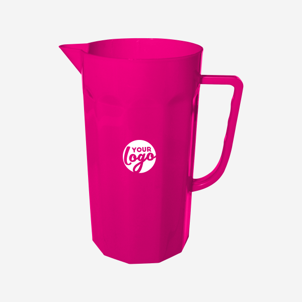 REF 1304 LUMO JUG PP SOLID 1.25 litre without lid MAGENTA 1