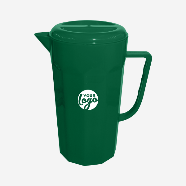 REF 1305 LUMO JUG PP SOLID 1.25 litre with lid BOTTLE GREEN