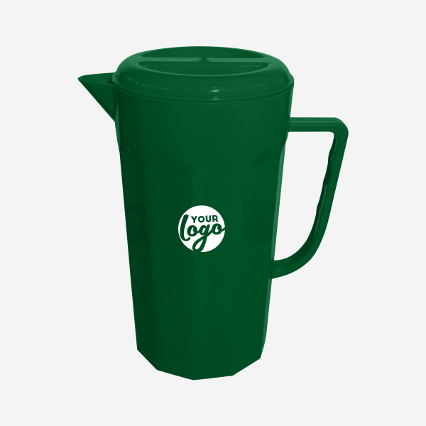 REF 1305 LUMO JUG PP SOLID 1.25 litre with lid EMERALD GREEN