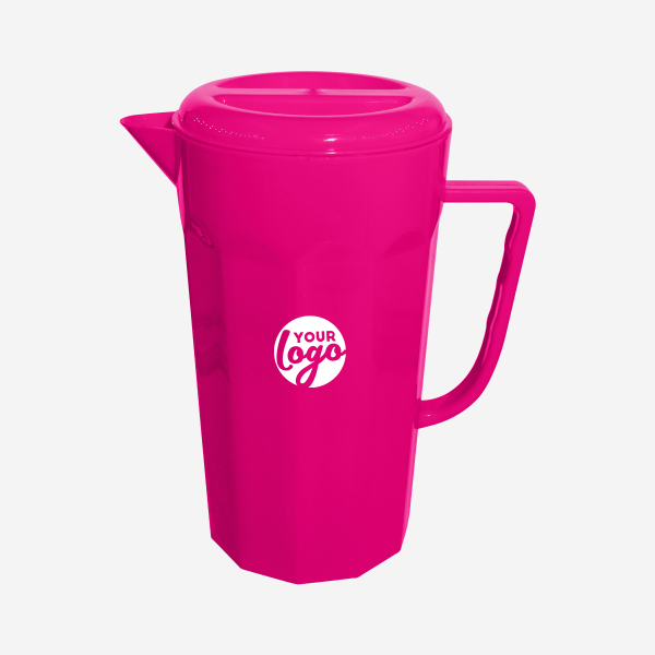 REF 1305 LUMO JUG PP SOLID 1.25 litre with lid MAGENTA