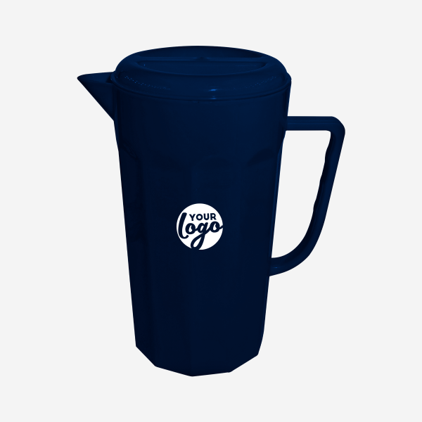 REF 1305 LUMO JUG PP SOLID 1.25 litre with lid NAVY BLUE 2