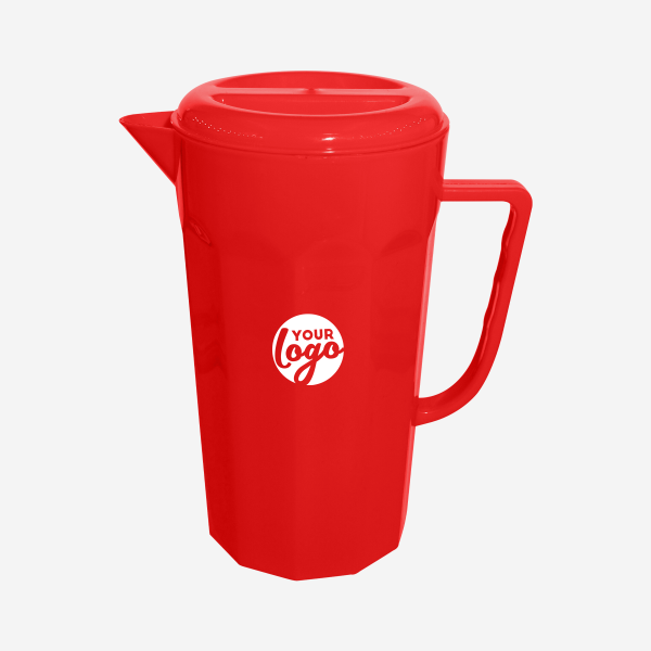 REF 1305 LUMO JUG PP SOLID 1.25 litre with lid RED