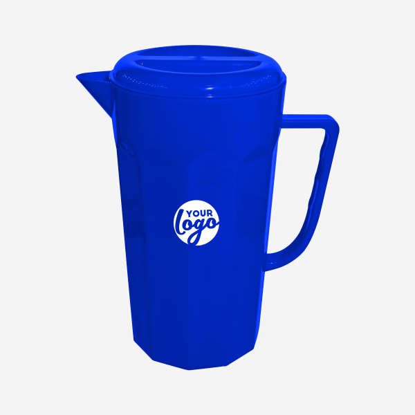 REF 1305 LUMO JUG PP SOLID 1.25 litre with lid ROYAL BLUE 2