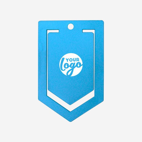 Paper Clip V Shape XXXL 7 REF 580 V SHAPE EXTRA LARGE 100 X 168MM CYAN